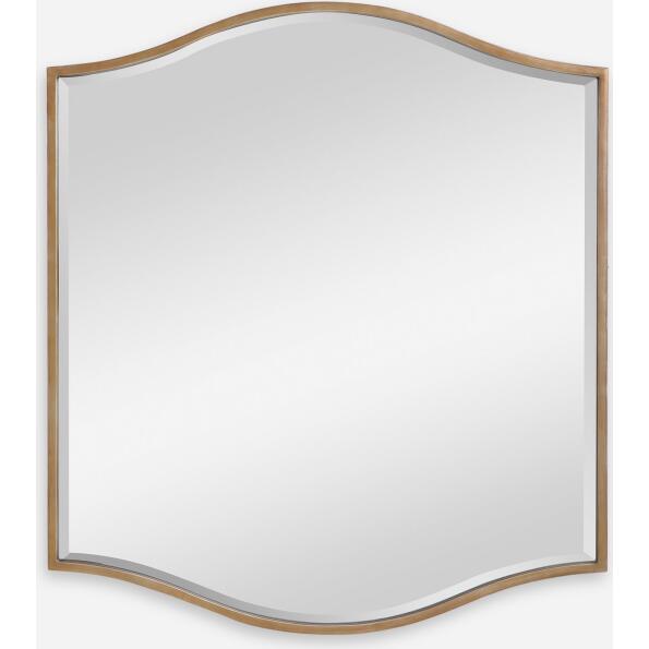 Cerise-Gold Mirror