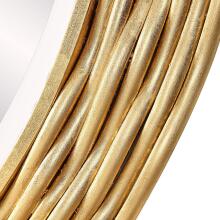 Celeste-Gold Round Mirror