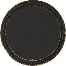 Celeste-Gold Round Mirror