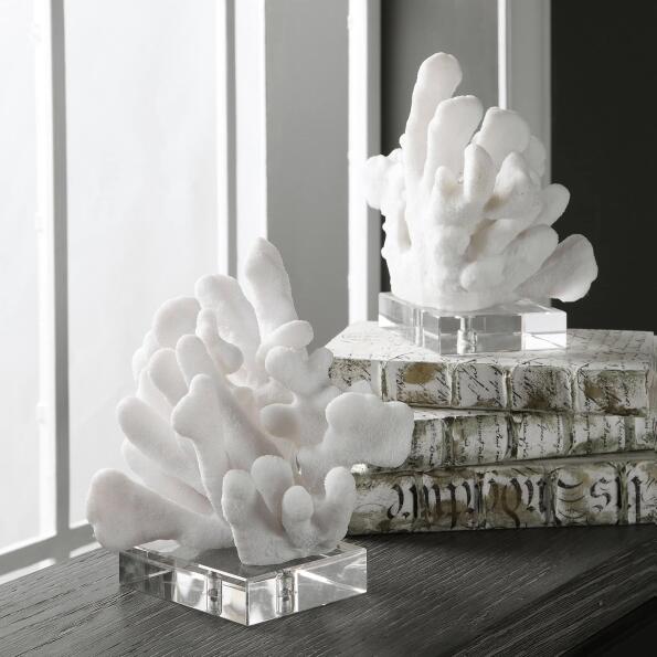 Charbel White Bookends