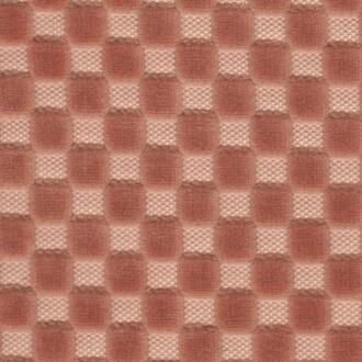 Checker/Salmon - Multi Purpose Fabric Suitable For Drapery