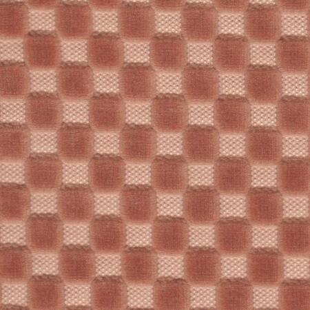 Checker/Salmon - Multi Purpose Fabric Suitable For Drapery