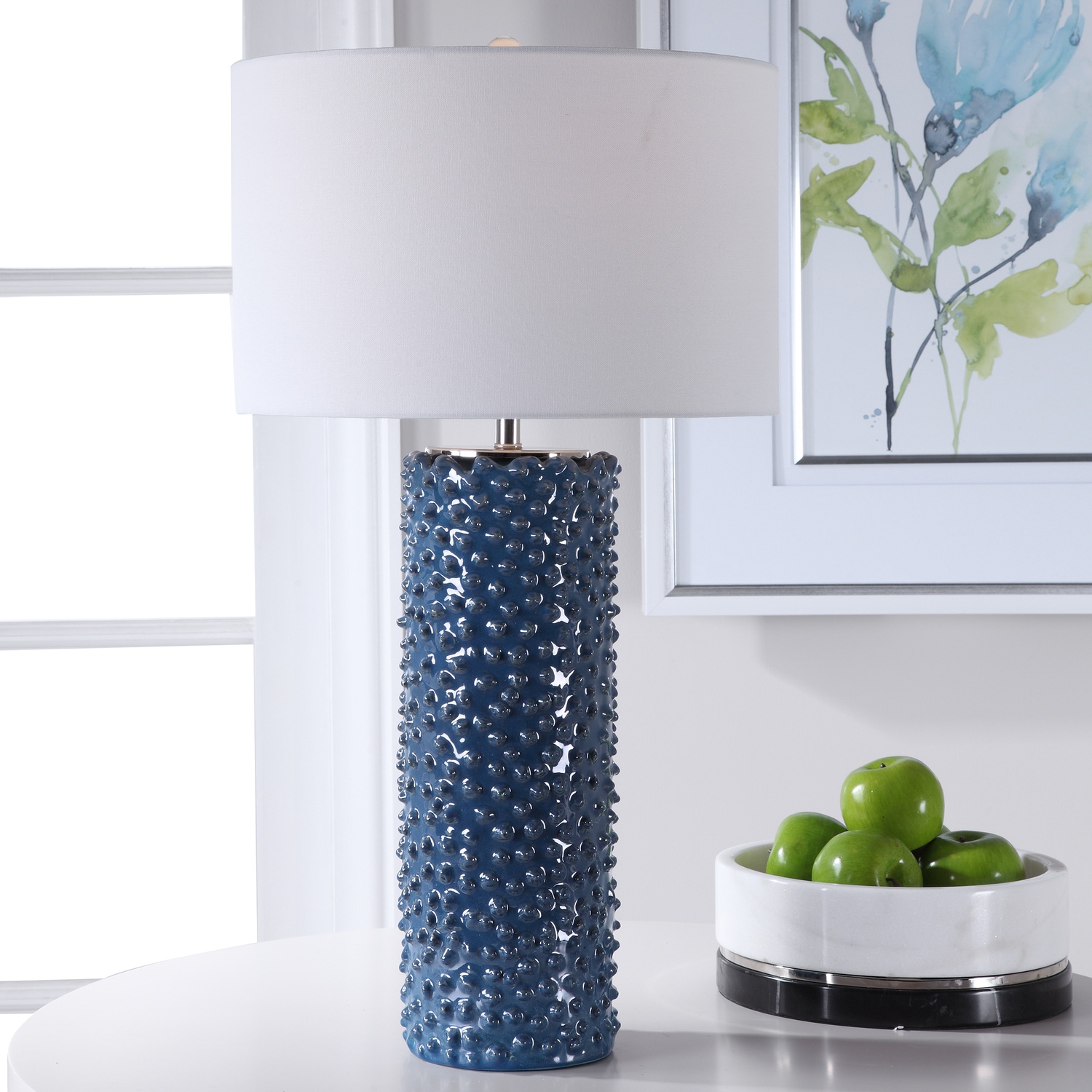 Ciji-Blue Table Lamp
