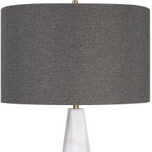 Citadel-White Marble Table Lamp