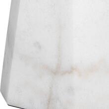 Citadel-White Marble Table Lamp