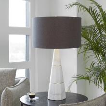 Citadel-White Marble Table Lamp