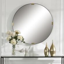 Clip-Modern Round Mirror