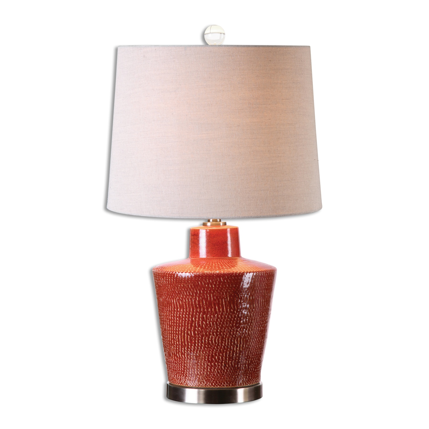Cornell-Brick Red Table Lamps