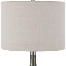 Contour-Metallic Glass Table Lamp