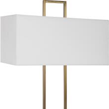 Column-White Marble Table Lamp