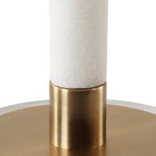 Colette-White Stone Table Lamp