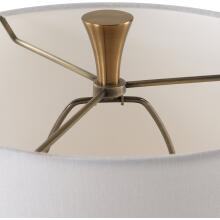 Colette-White Stone Table Lamp