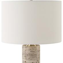 Cortado-Travertine Table Lamp