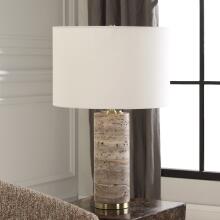 Cortado-Travertine Table Lamp
