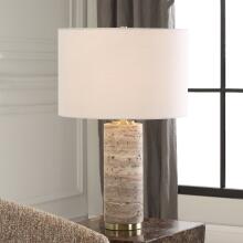 Cortado-Travertine Table Lamp