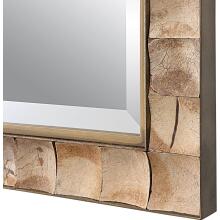 Cocos-Coconut Shell Mirror