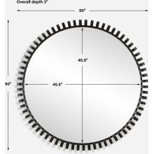 Corona-Modern Round Mirror