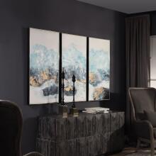 Crashing Waves-Abstract Art