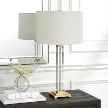 Crystal Column-Crystal Column Table Lamp