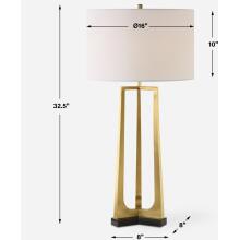 Crossroads-Brass Table Lamp