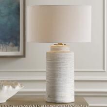 Crimp-Ribbed Table Lamp