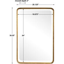 Crofton-Antique Gold Mirrors