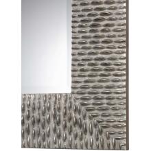Cressida-Distressed Silver Square Mirror