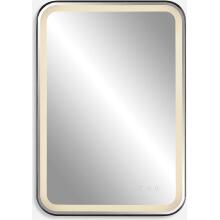 Crofton-Lighted Black Vanity Mirror