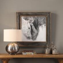 Custom Black And White Horses-Horse Prints