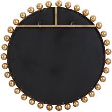 Cyra-Gold Round Mirror