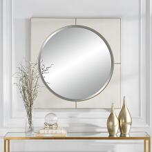 Cyprus-White Square Mirror