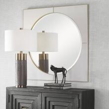 Cyprus-White Square Mirror