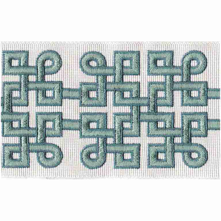 Cyrus Tape/Turq - Tape Trim - Houston