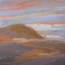 Dawn On The Hills-Landscape Art