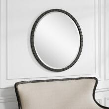 Dandridge-Round Industrial Mirror