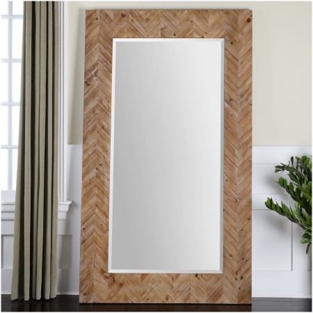 Uttermost Demetria Oversized Wooden Mirror