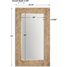 Demetria-Oversized Wooden Mirrors