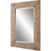Demetria-Wooden Mirror