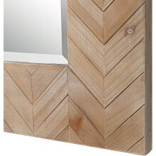 Demetria-Wooden Mirror