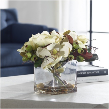 Uttermost Dobbins Magnolia Bouquet