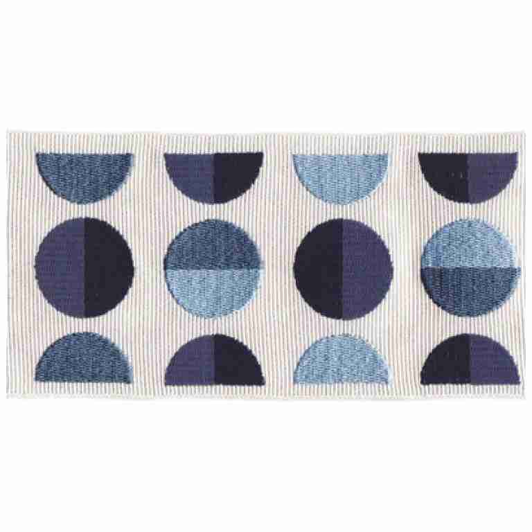 Dot Tape/Blue - Tape Trim - Ft Worth