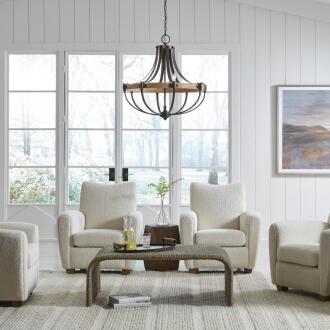 Uttermost Dubois 8 Light Chandelier