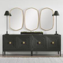 Duronia-Antiqued Gold Mirror