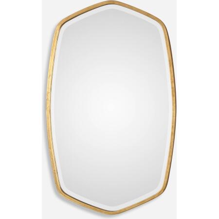 Duronia-Antiqued Gold Mirror