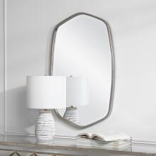 Duronia-Brushed Silver Mirror