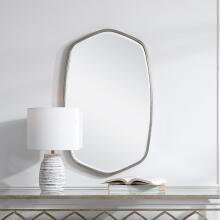 Duronia-Brushed Silver Mirror