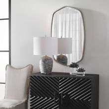 Duronia-Brushed Silver Mirror