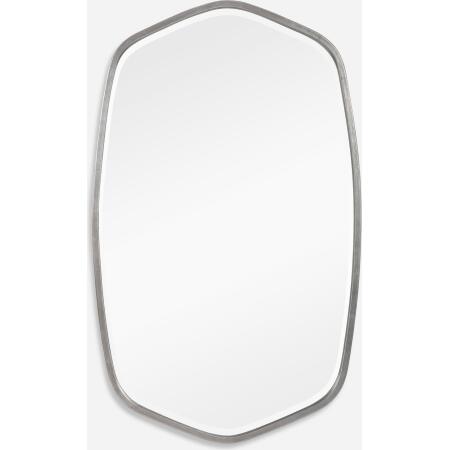 Duronia-Brushed Silver Mirror