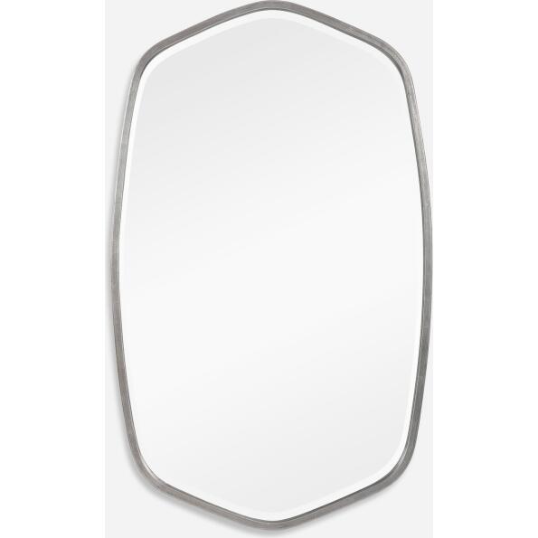 Duronia-Brushed Silver Mirror