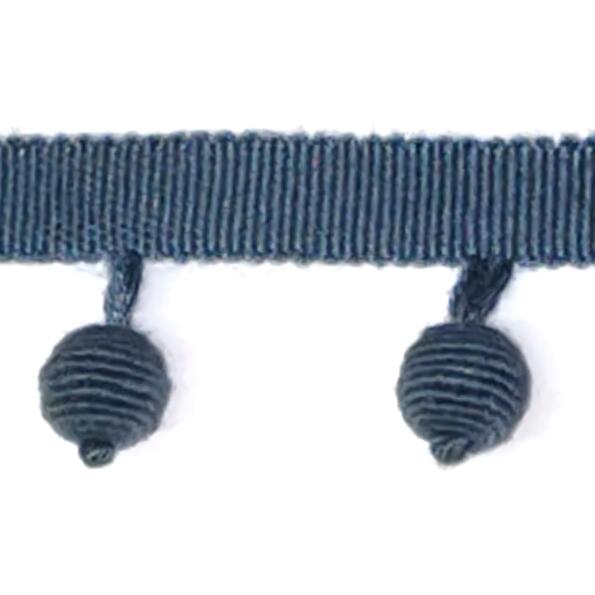 E-Ball Fringe/Blue - Beaded Trim - Ft Worth